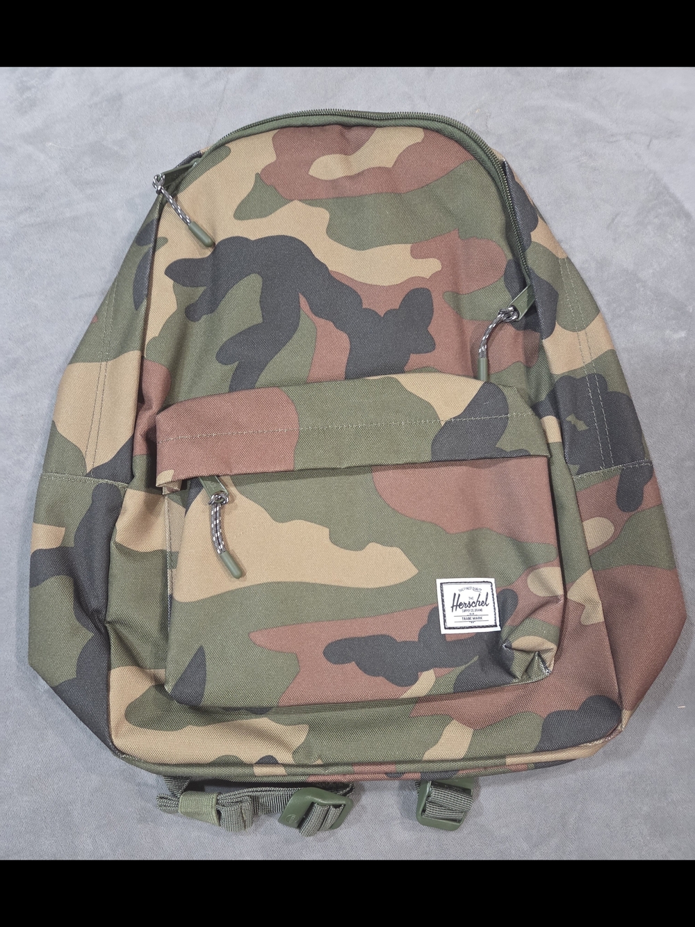 Herschel Supply Company Camo Print Backpack in Green, Brown, Tan